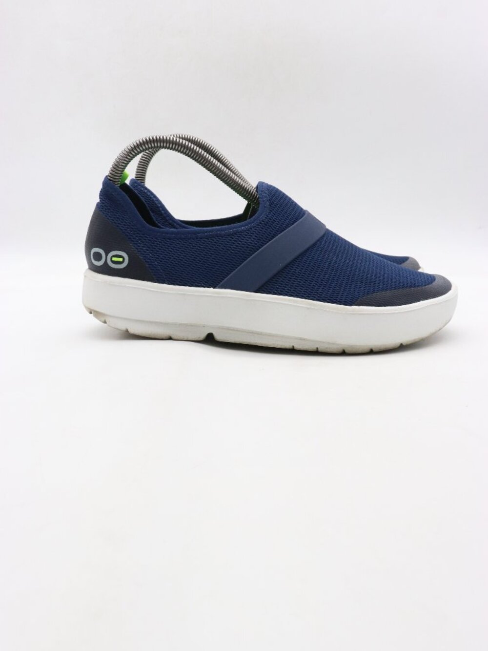 Oofos OOmg Q2-692021-9 Women's Size 9 Navy Blue Casual Shoes Sneakers Slip On